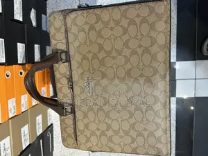 Coach Laptop Bag Brown Color