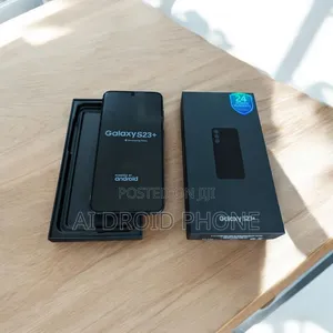 New Samsung Galaxy S23+ 256 GB Black