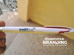 Pen (Printed Plastic Pens Moq: 100pcs)