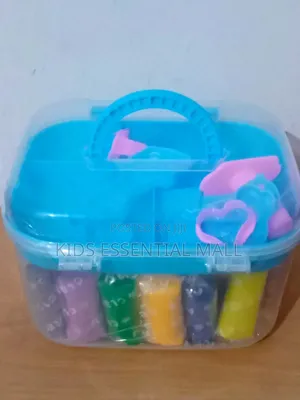 Big Container Clay Dough With Cuttes for Kids