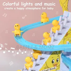 Climbing Duck Toy With Music Lights – Fun, Smart Educational!