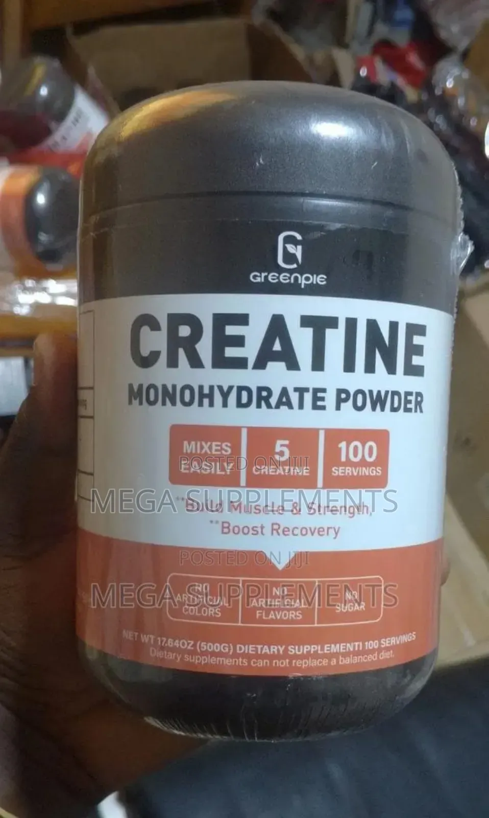 Original Micronized Creatine Monohydrate #500grams #100 Servings