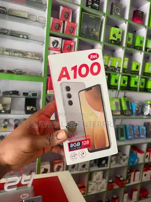 New Itel A100 128 GB Black