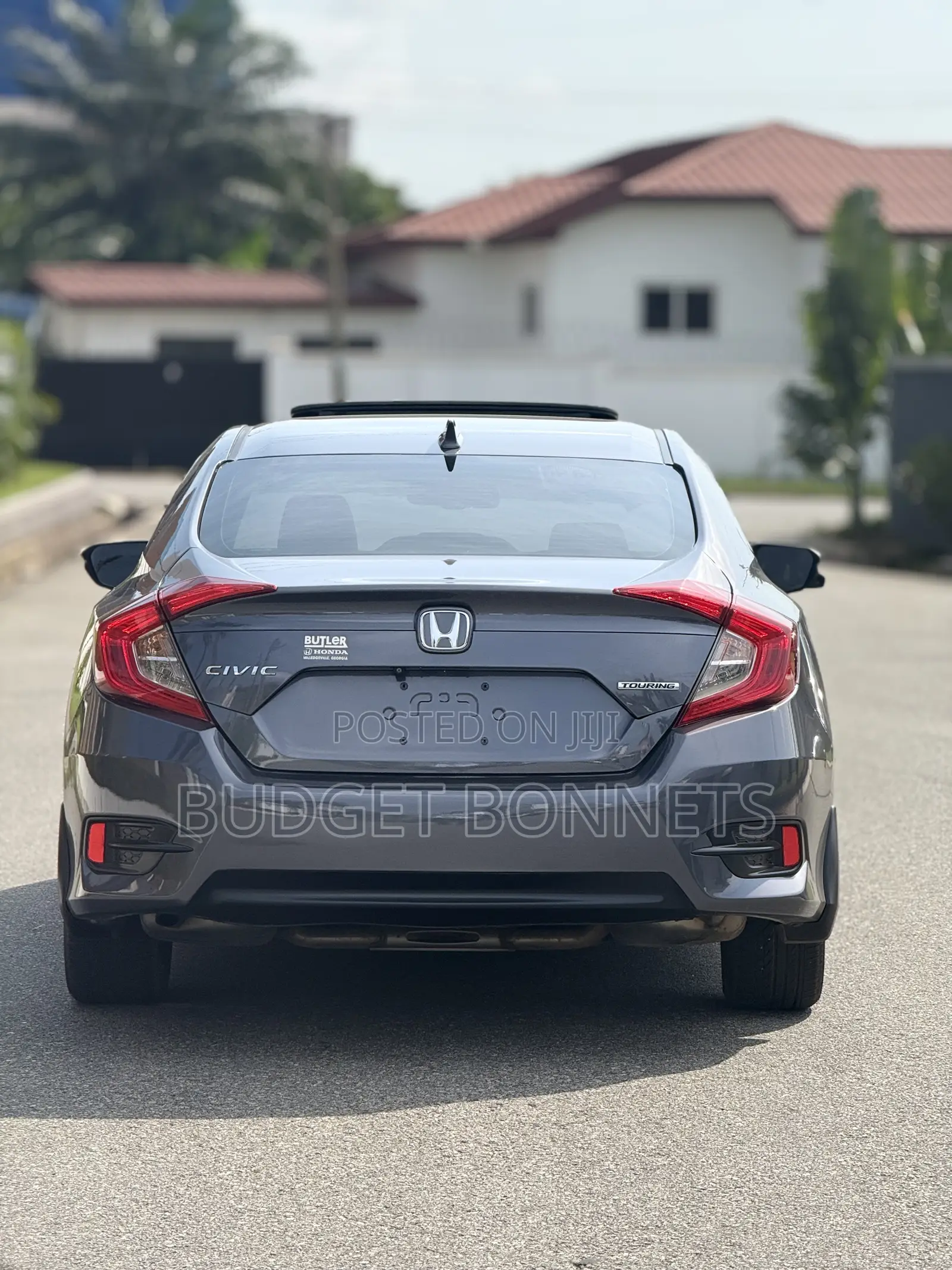 Honda Civic Touring 4dr Sedan (1.5L 4cyl) 2016 Gray