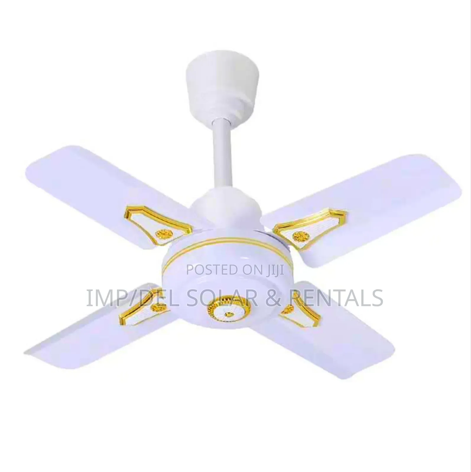 Solar Dc Ceiling Fan 24vdc 30w
