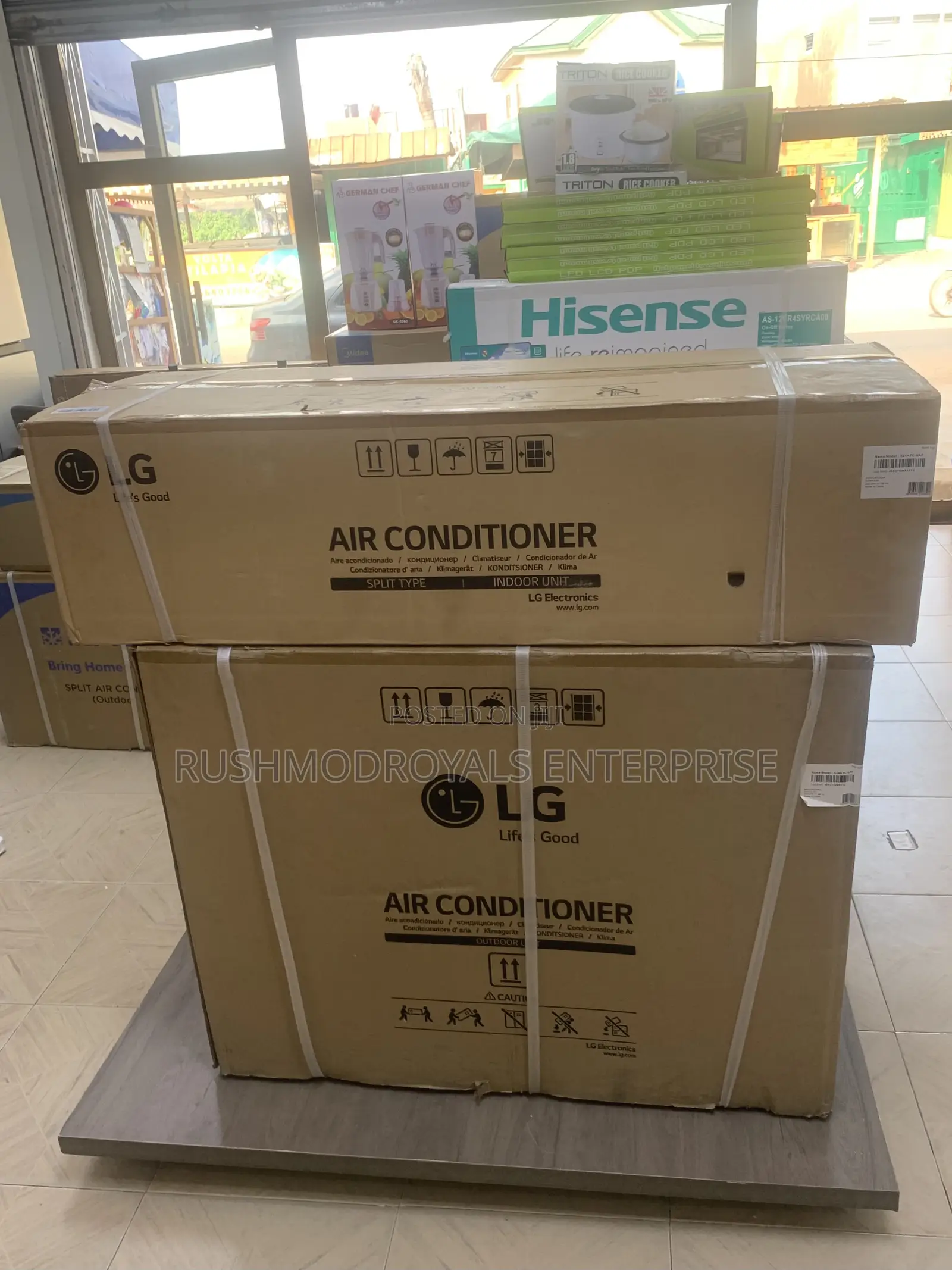 Lg 2.5hp Wall Split Ac Unit -R410a Gas, Powerful Cooling