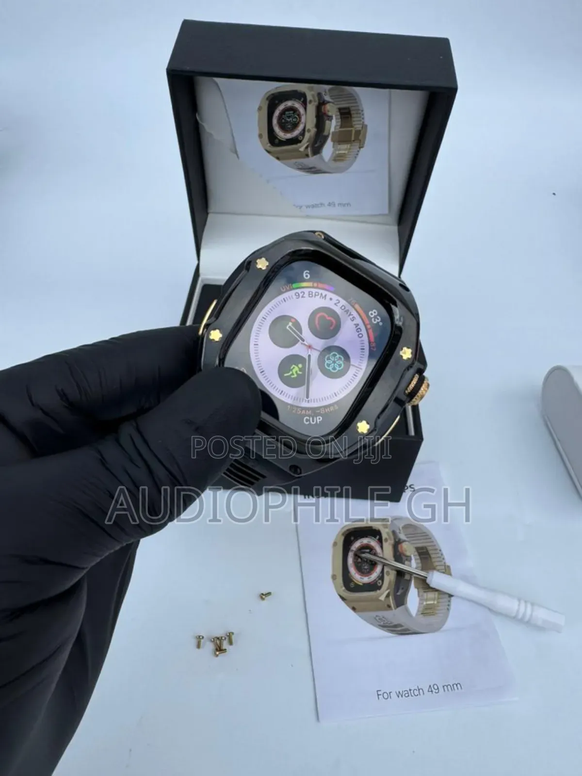 Premium Case and Band for 49 Mm Apple Watch Ultra 1 /2 /3