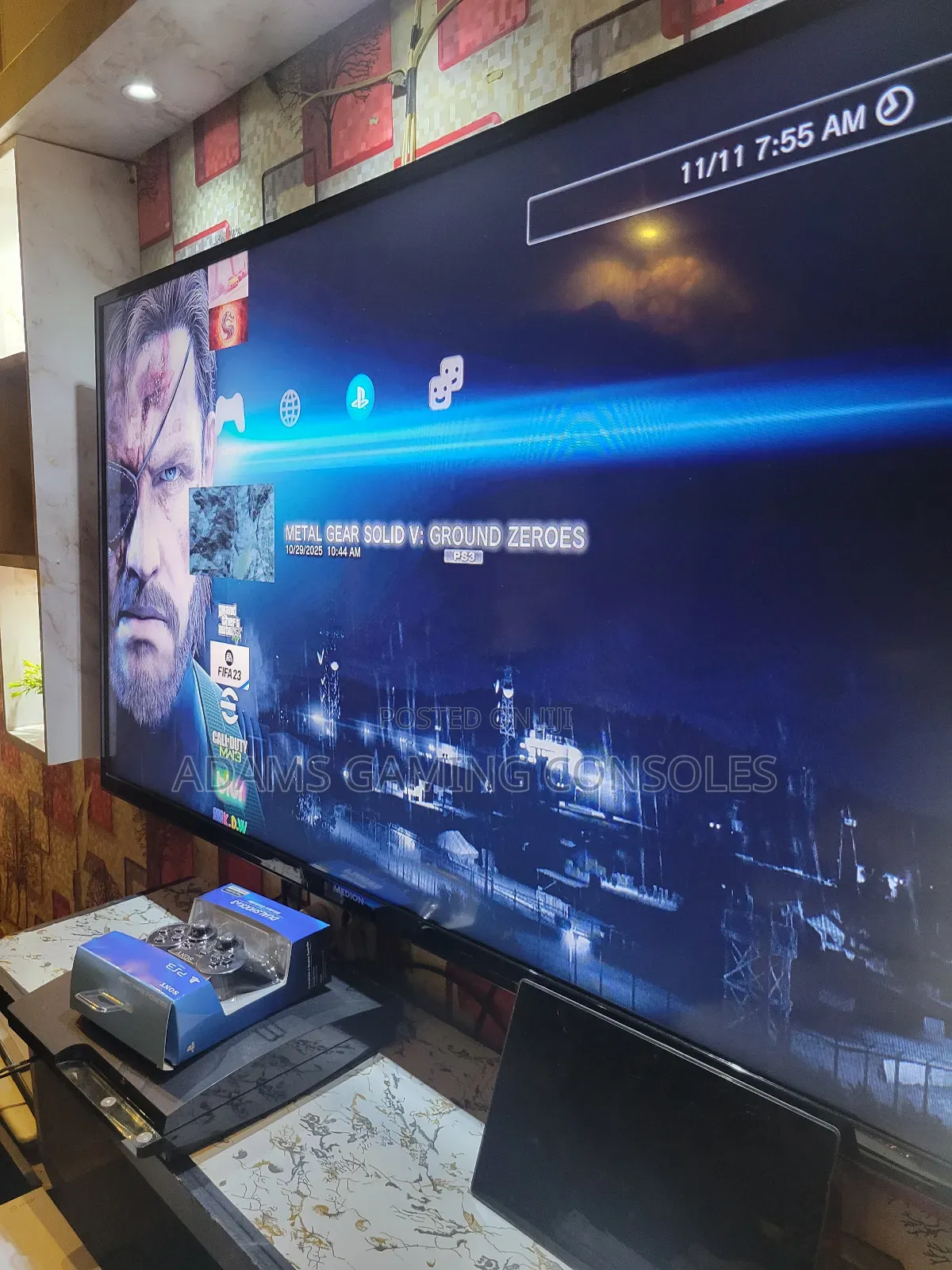Ps3 Slim With 8games