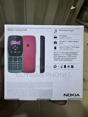 New Nokia 110 Black