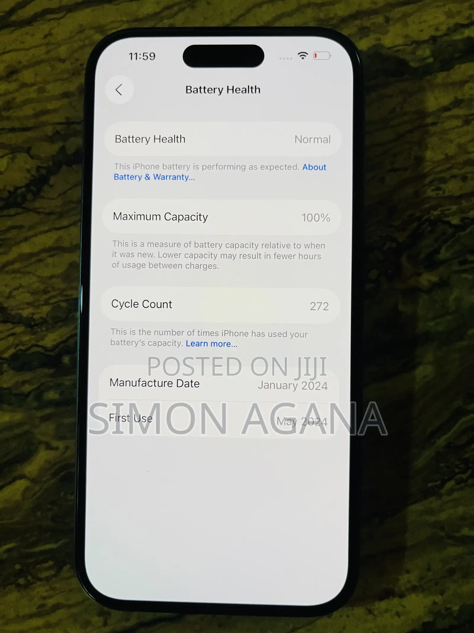 Apple iPhone 15 128 GB Black