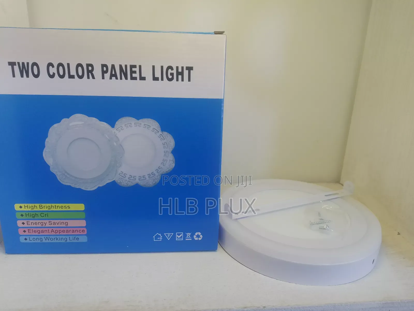 12+4w Super Bright Round Panel Light