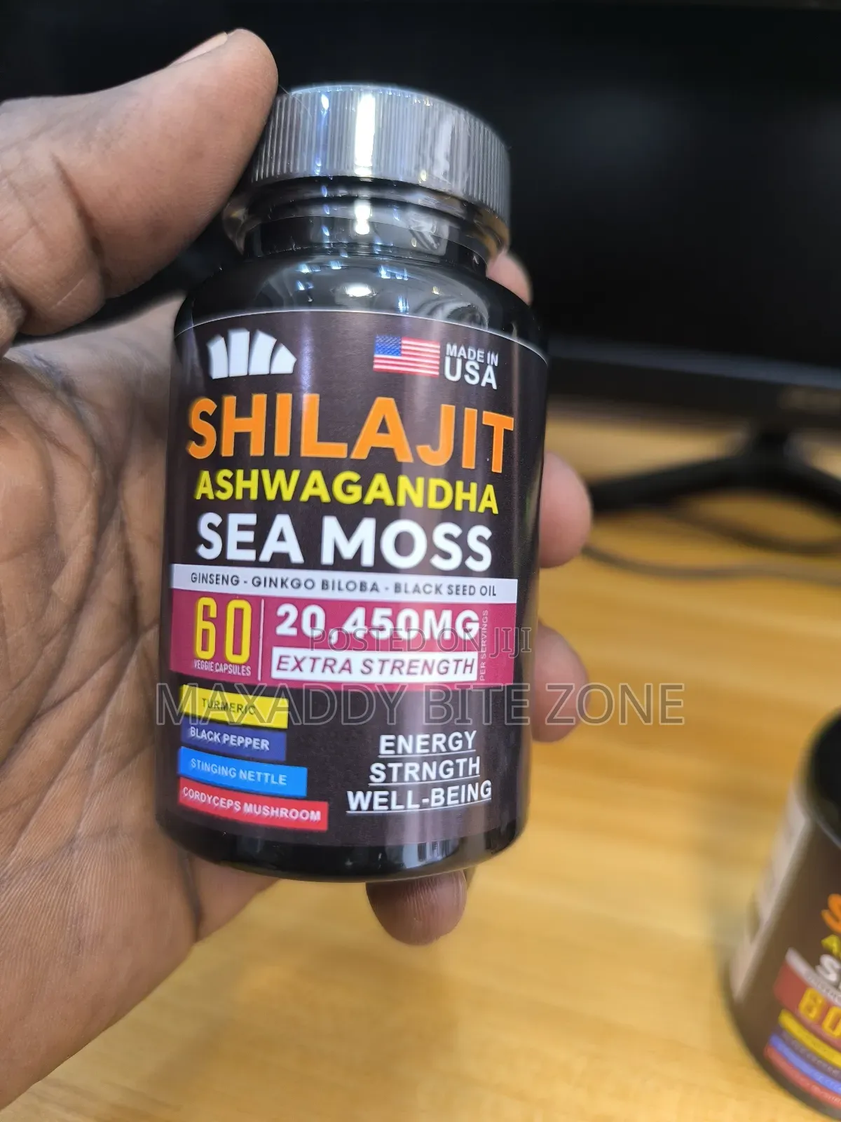 Shilajit Ashwagandha Sea Moss Ginseng 20,450mg Extra Strength