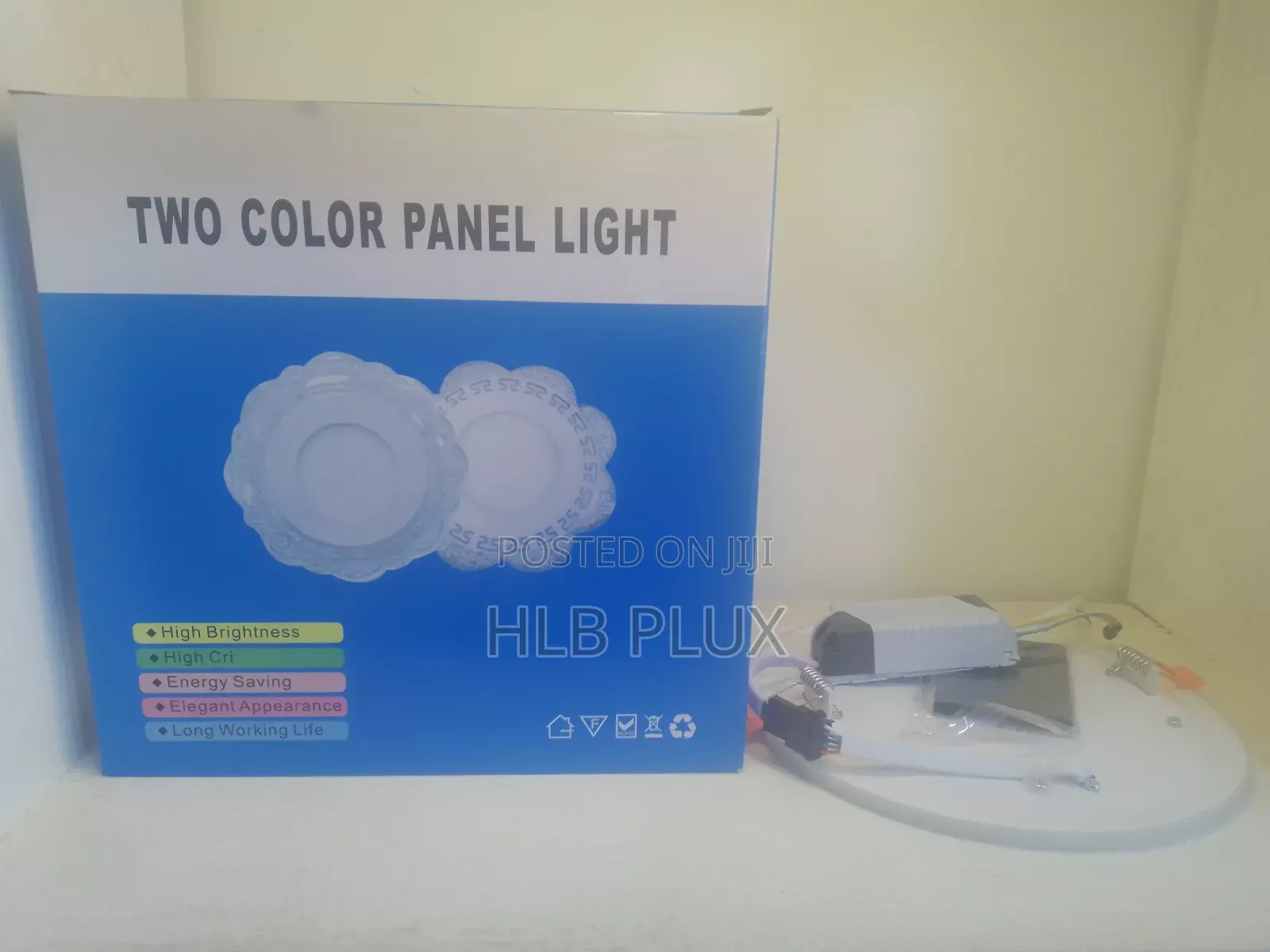 12+4w Recess Panel Light With Remote