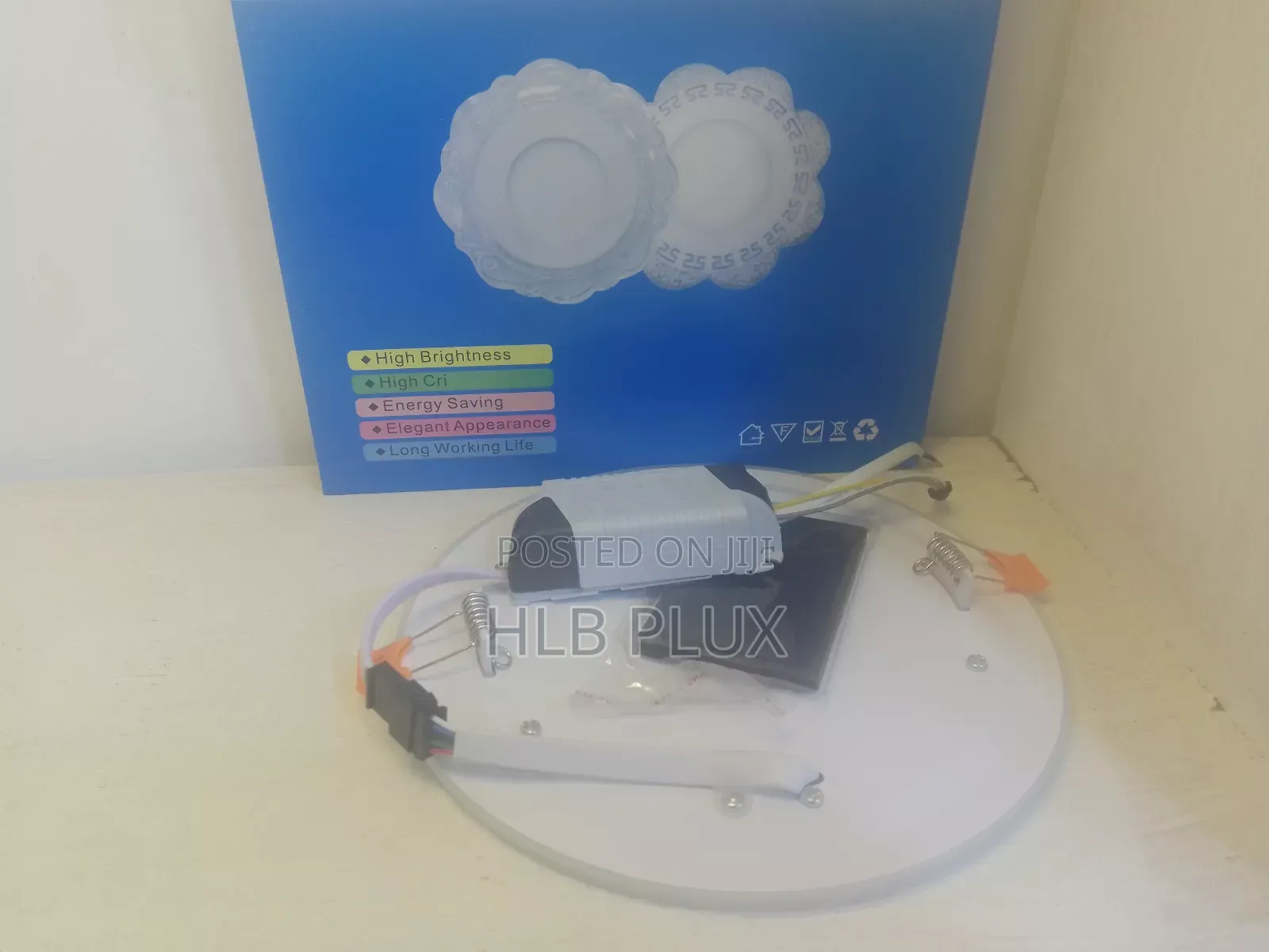 12+4w Recess Panel Light With Remote