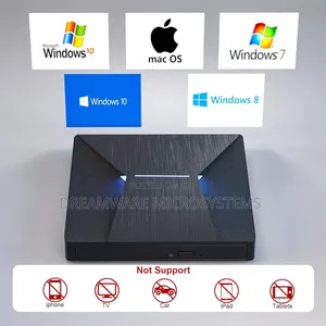 External Blu Ray Drive, Portable Bluray Drive Usb 3.0 And Type-c Bd