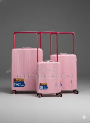Pp Customized Lock Luggage For Long Distance Travel 3pcs And Carry On