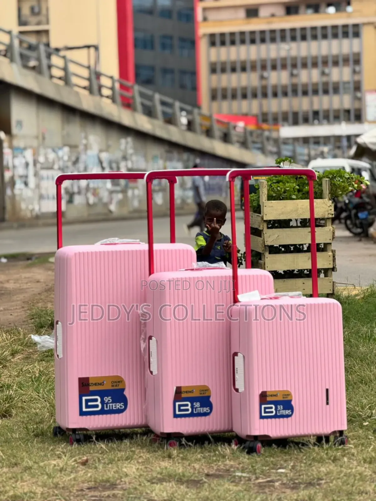 Pp Customized Lock Luggage For Long Distance Travel 3pcs And Carry On