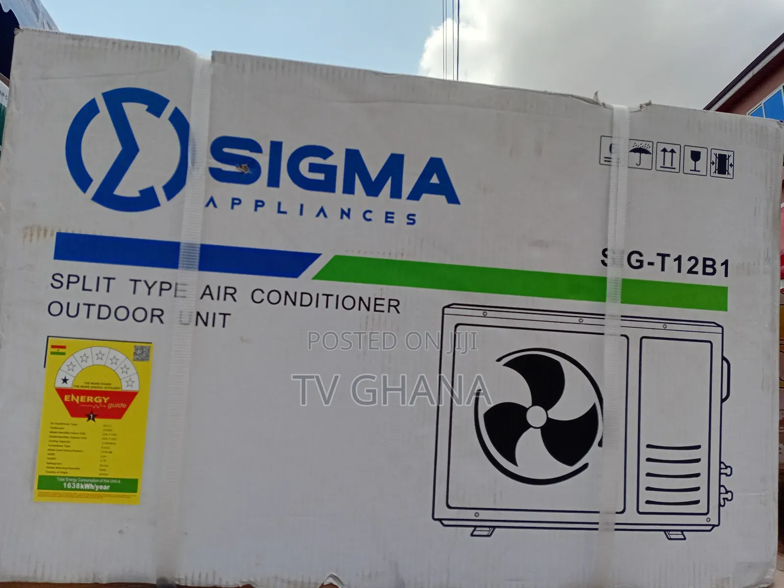 **Brand New Sigma 1.5hp Air Conditioner – Cool Your Space Instantly
