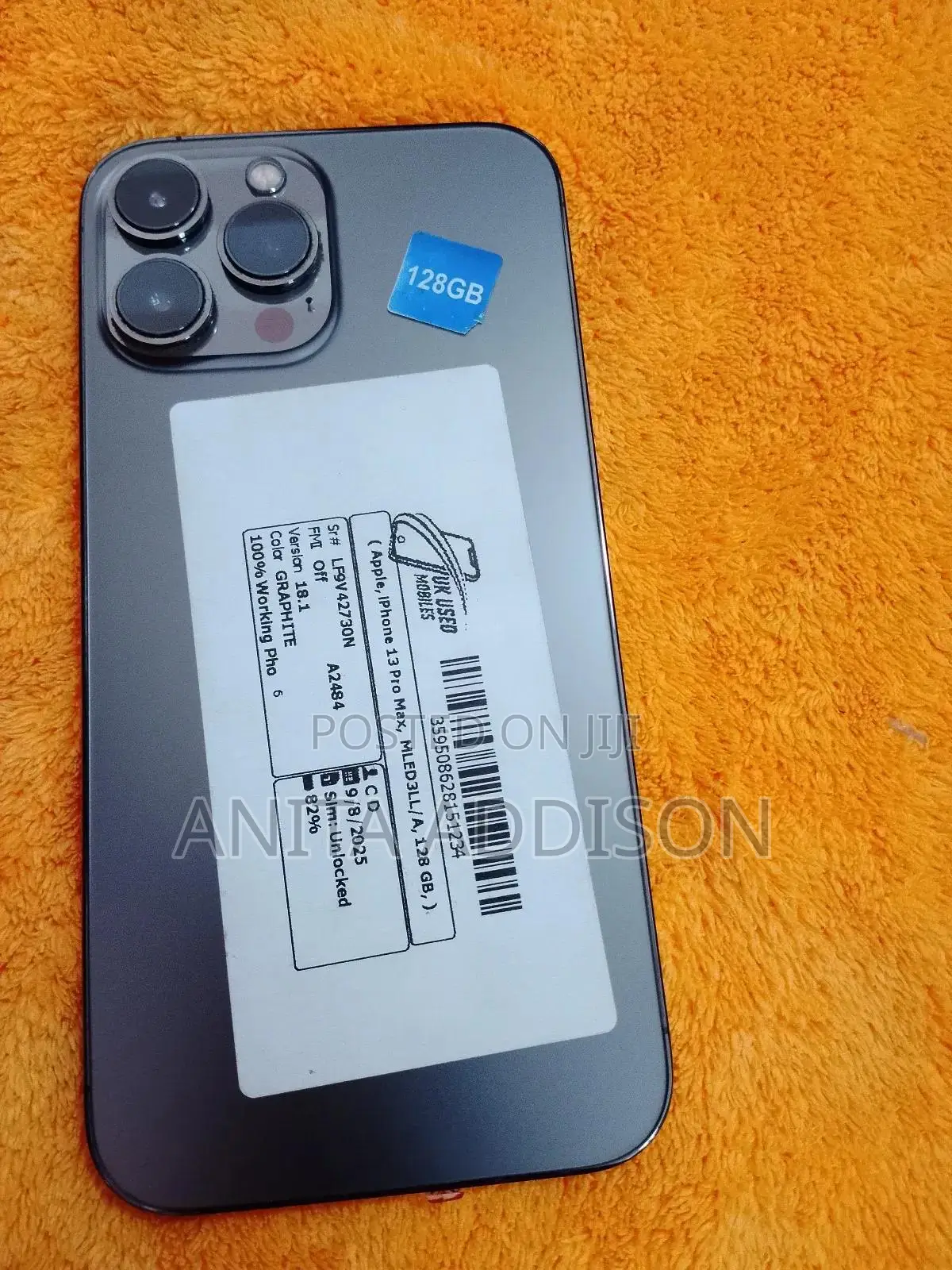Apple iPhone 13 Pro Max 128 GB Black
