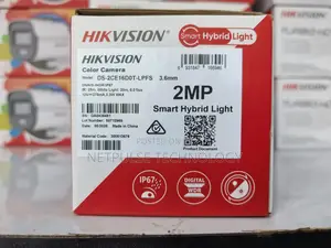 Hikvision Colorvu Fixed Mini Bullet Camera 2mp Ds-2ce10df0t-LPFS