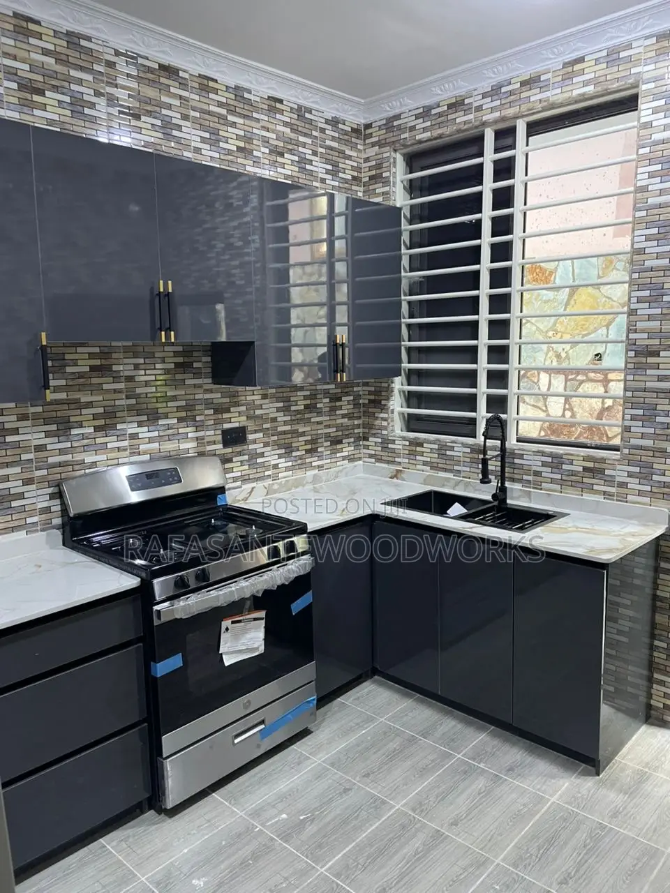 Rafasantewooworks Kitchen Cabinets With MDF Board
