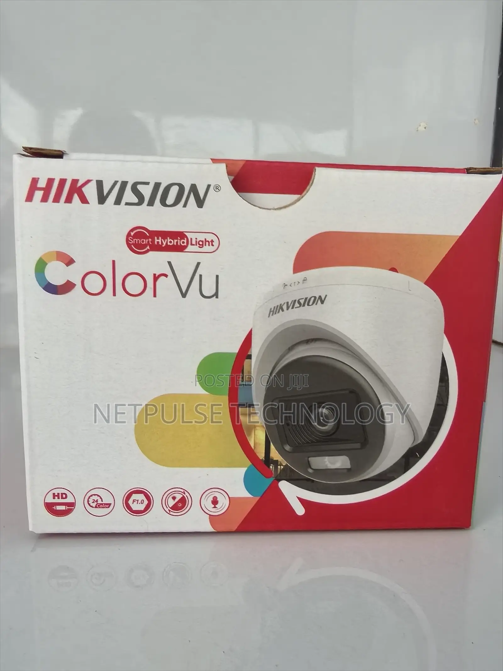 Hikvision Colorvu Fixed Turret (Eyeball) Camera 2mp Ds-2ce70df0t-LPFS