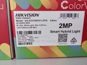 Hikvision Colorvu Fixed Turret (Eyeball) Camera 2mp Ds-2ce70df0t-LPFS