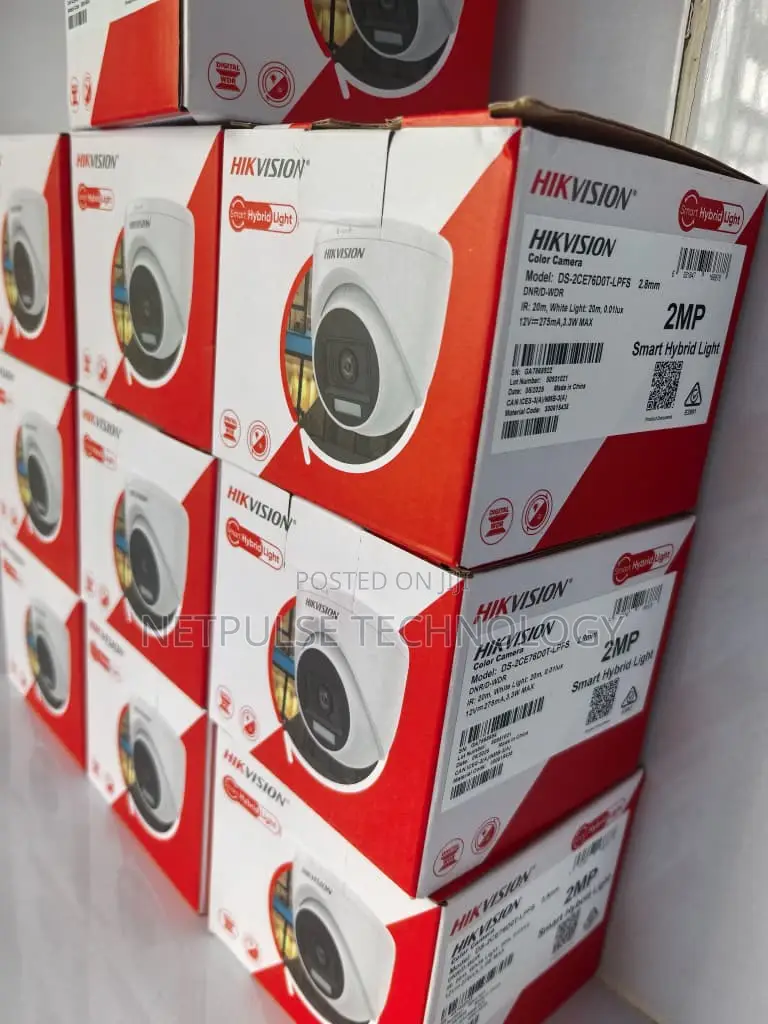 Hikvision Turbo Hd Fixed Turret Camera Ds-2ce76d0t-LPFS