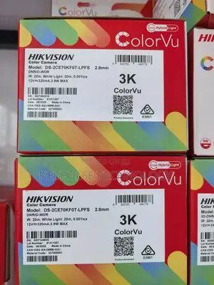 Hikvision Colorvu Indoor Fixed Turret Camera Ds-2ce70kf0t-LPFS