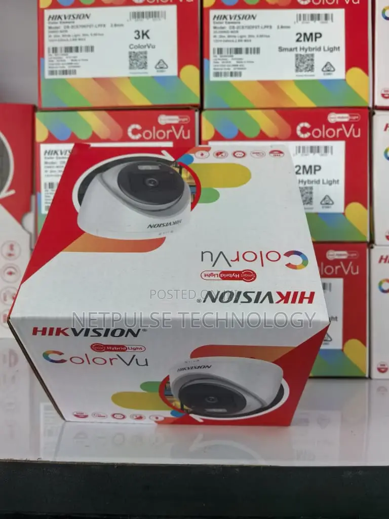 Hikvision Colorvu Indoor Fixed Turret Camera Ds-2ce70kf0t-LPFS