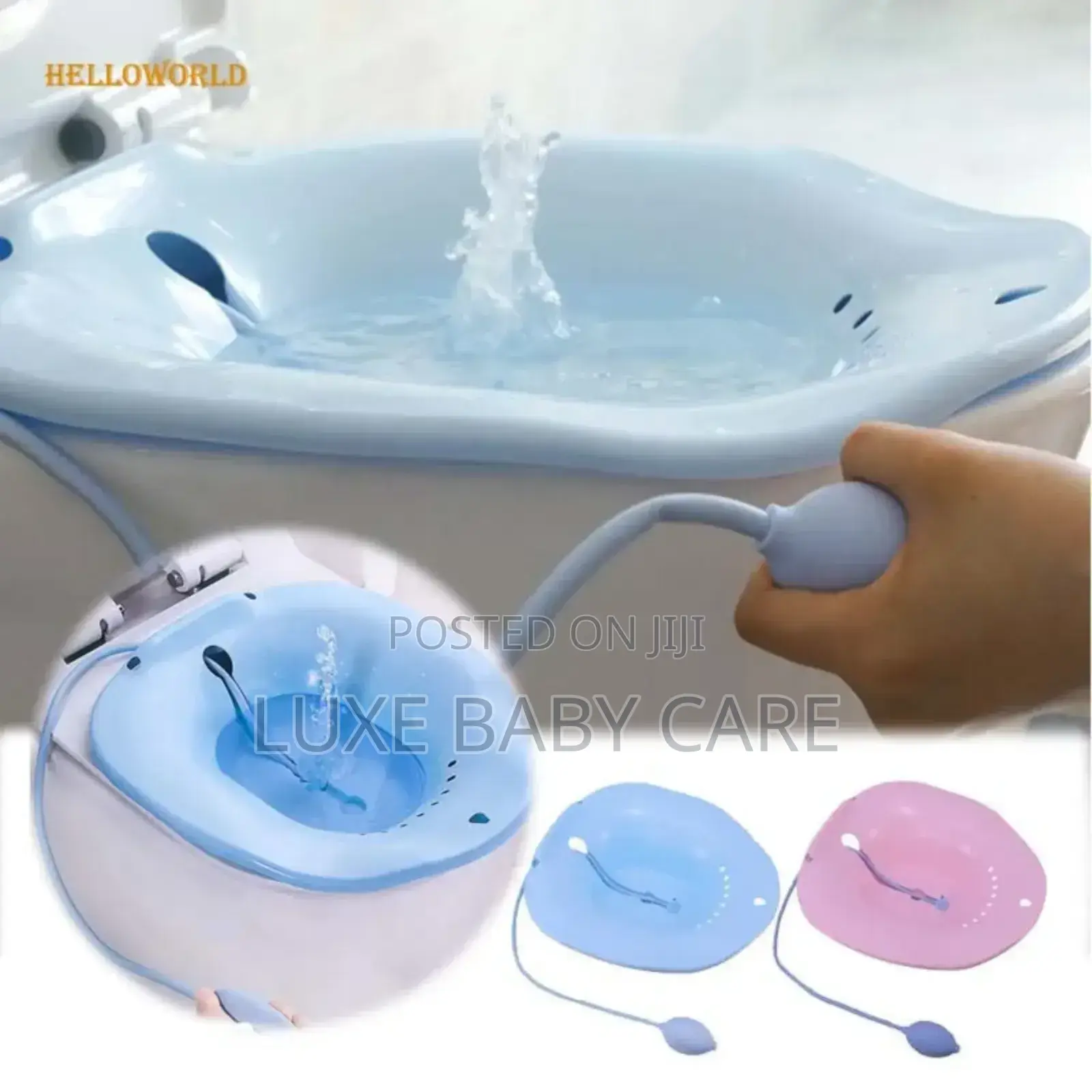 Sitz Bath for Toilet, for Hemorrhoids Treatment, Postpartum Care