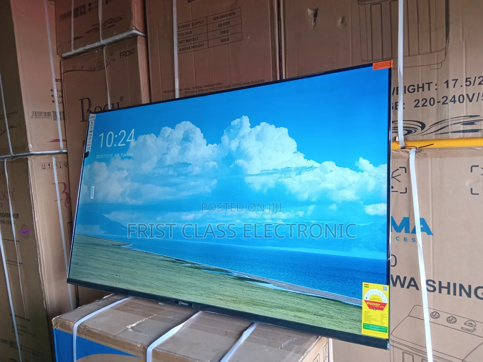 “Sigma 55′′ Smart Tv – Android 14, Usb Hdmi Ready, Big Screen Magic