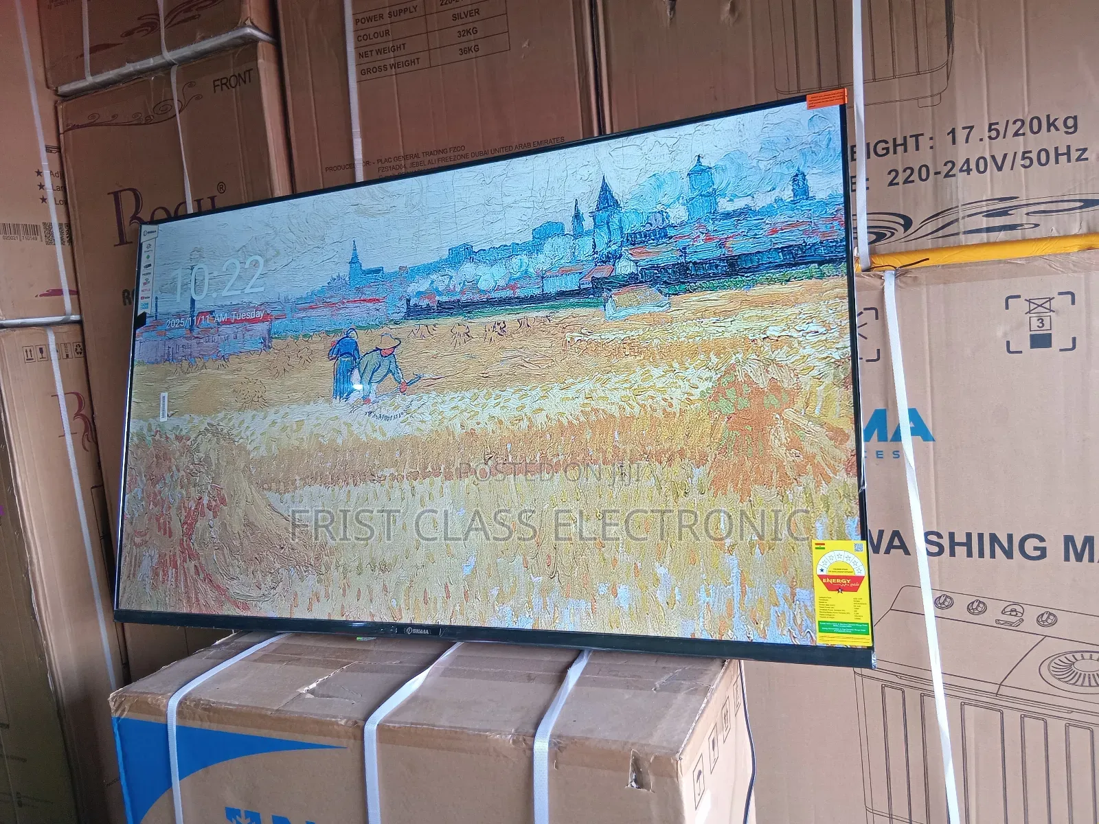“Sigma 55′′ Smart Tv – The Big-Screen Smart Home Upgrade”