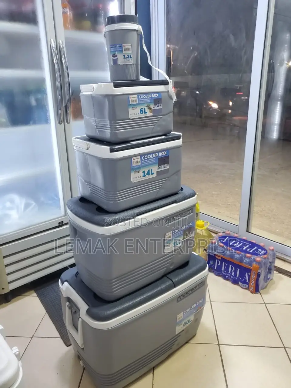 Sq Professional Cooler Box Ice Chest 5 Set 60l 31l 14l 6l 1.2l