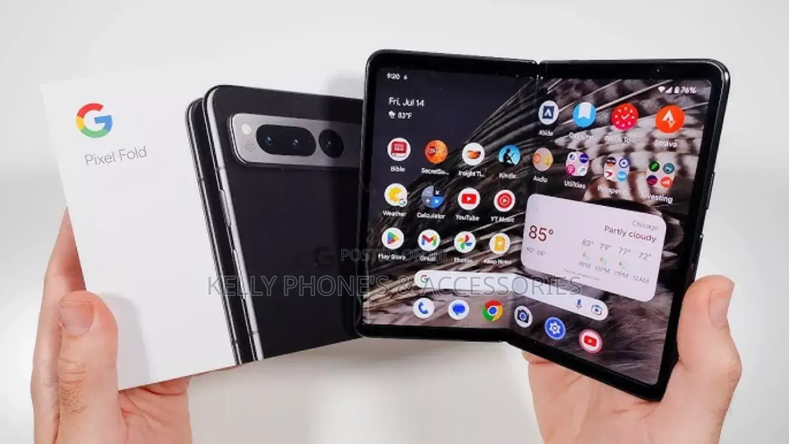 New Google Pixel Fold 256 GB Black