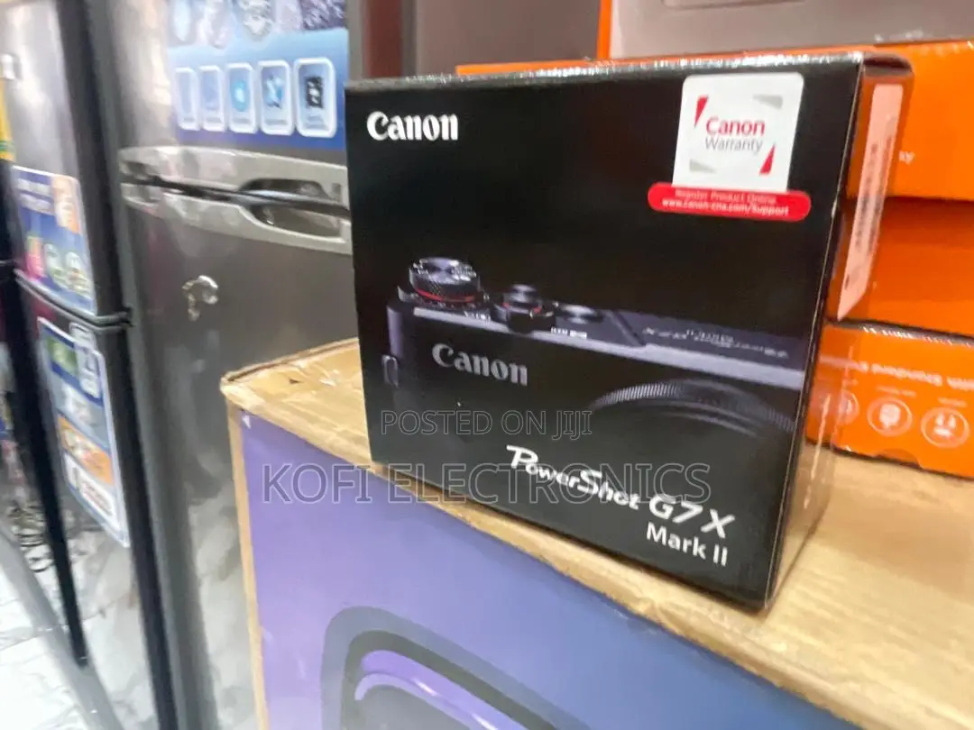 Canon G7 X Mark Ii Compact Camera, Pro-Level Quality