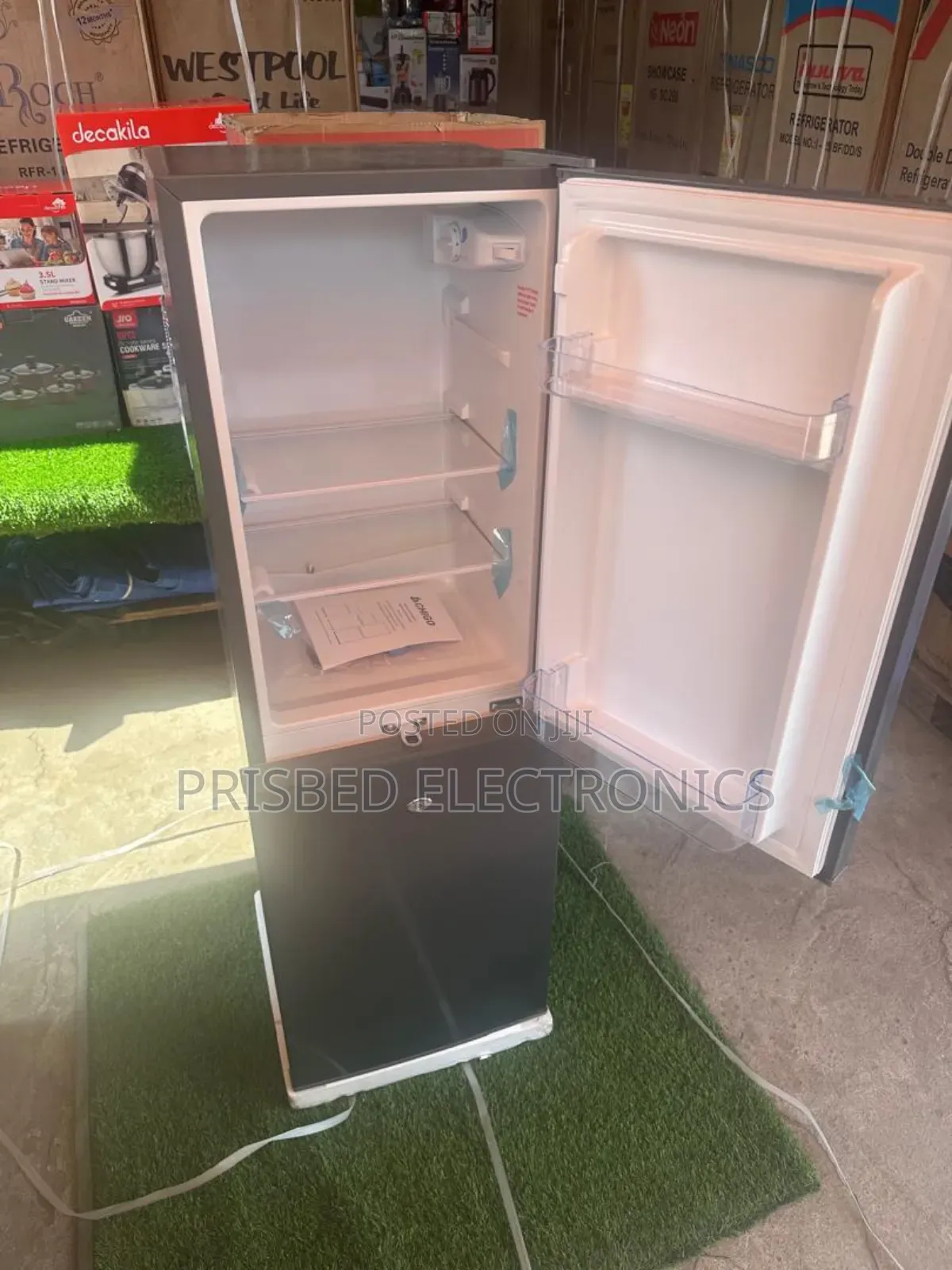 Chigo Double Door Fridge 99 Litres Bottom Freezer