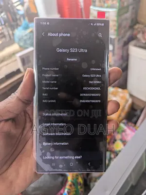 New Samsung Galaxy S23 Ultra 256 GB Pink