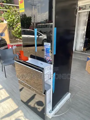 Pearl Pf-441mdbg-1a Stylish 4 Door Refrigerator With Power Cool