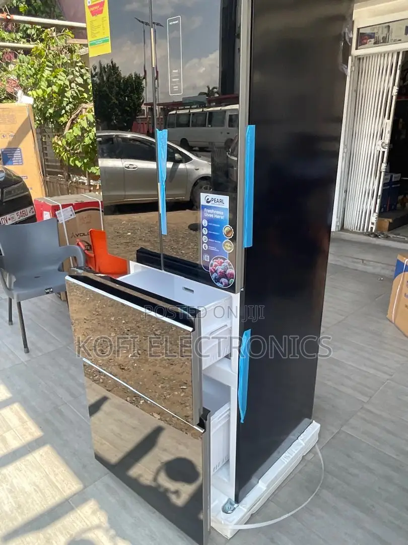 Pearl Pf-441mdbg-1a Stylish 4 Door Refrigerator With Power Cool