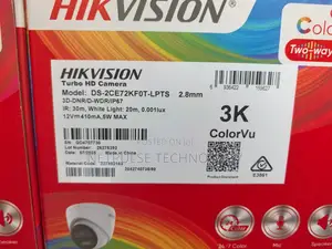 Hikvision Colorvu Two-Way Audio Ds-2ce72kf0t-LPTS