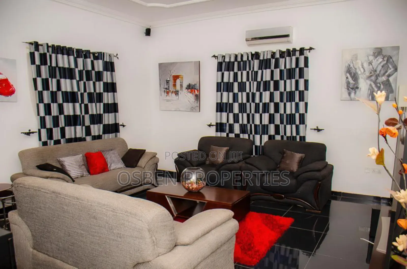 Furnished 3bdrm House in Osben Properties, Spintex for sale