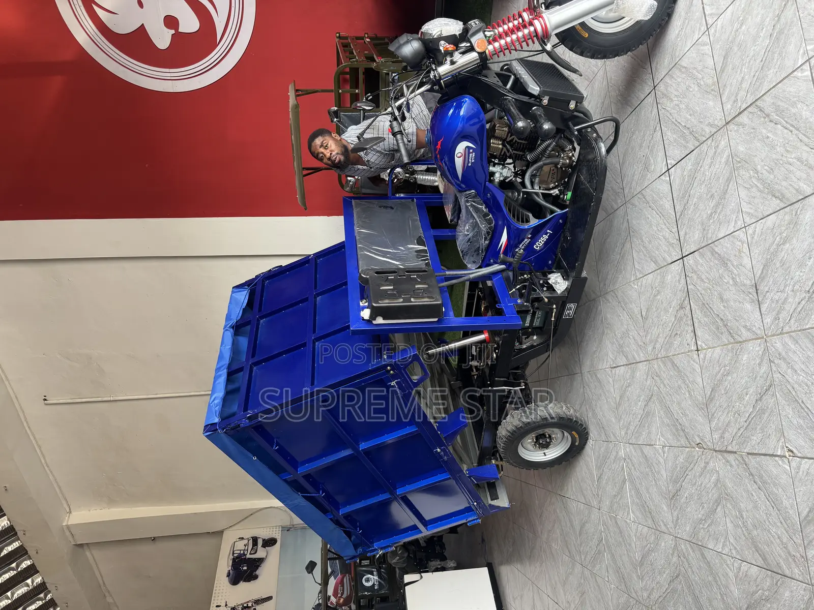 New Motorcycle 2025 Blue