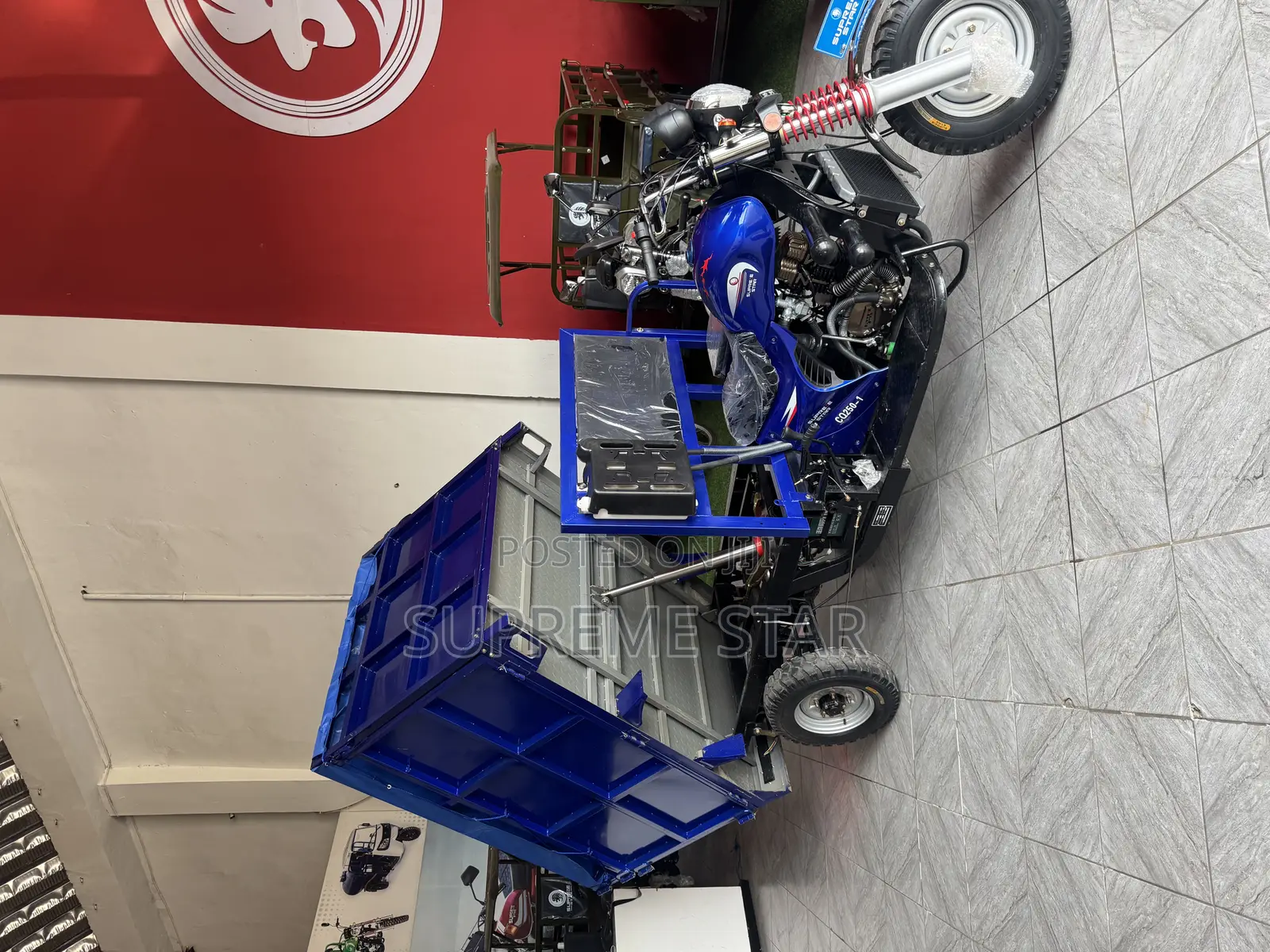 New Motorcycle 2025 Blue