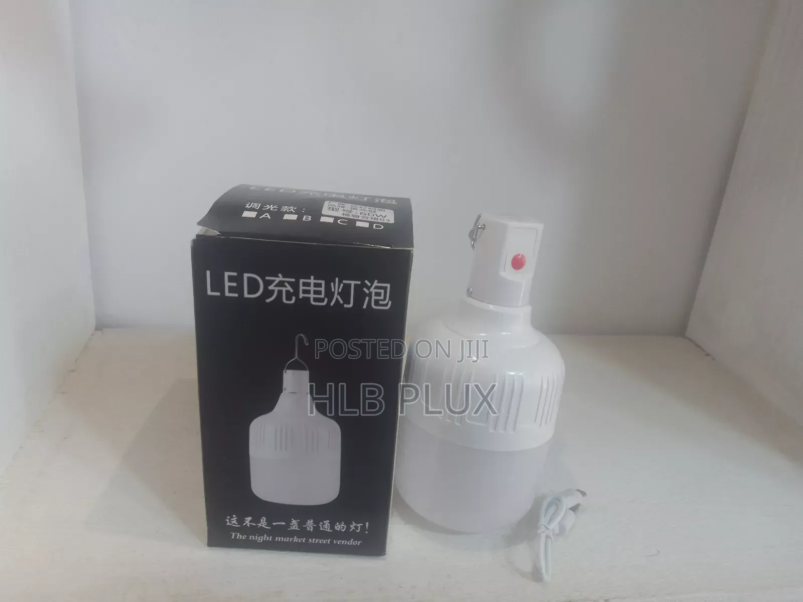 60w Emergency Led Bulb With Usb Charging Port