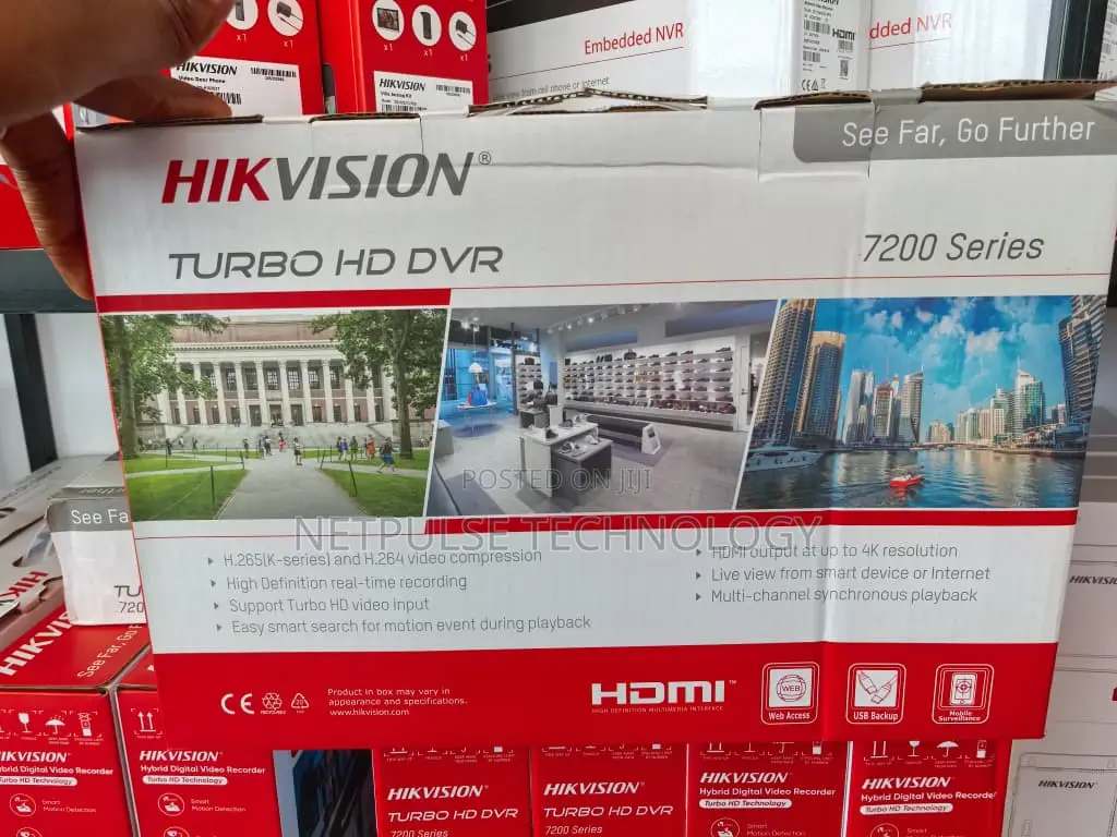 Hikvision 4-Channel Turbo DVR Ds-7204hghi-M1