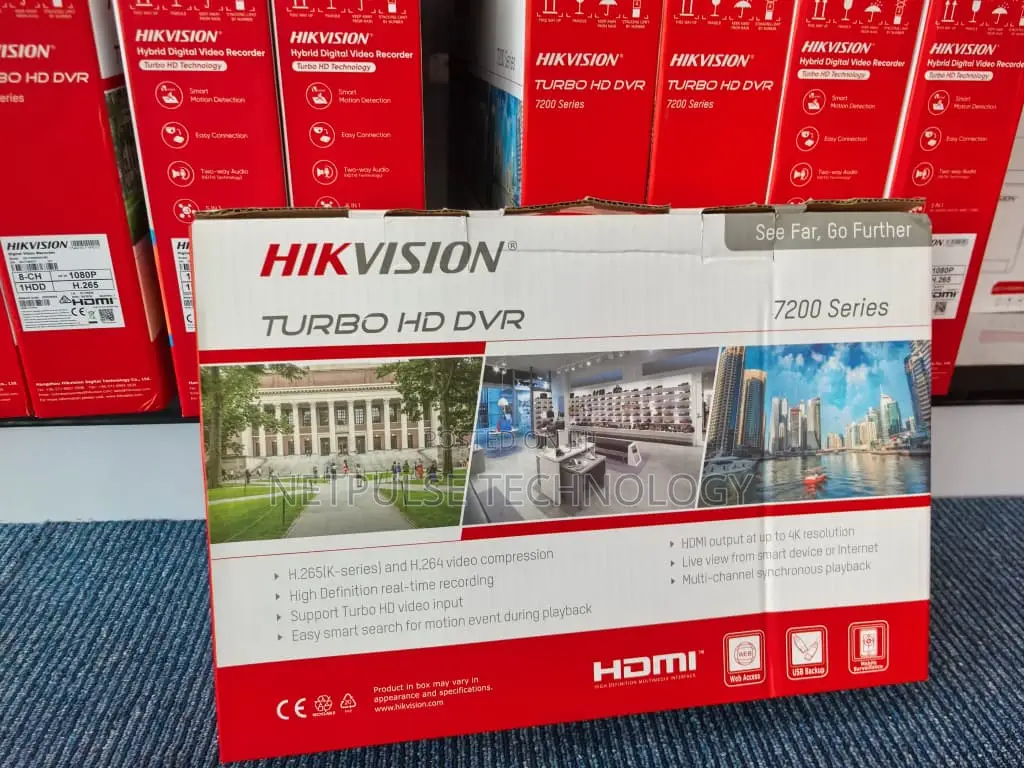 Hikvision 4-Channel Turbo DVR Ds-7204hghi-M1