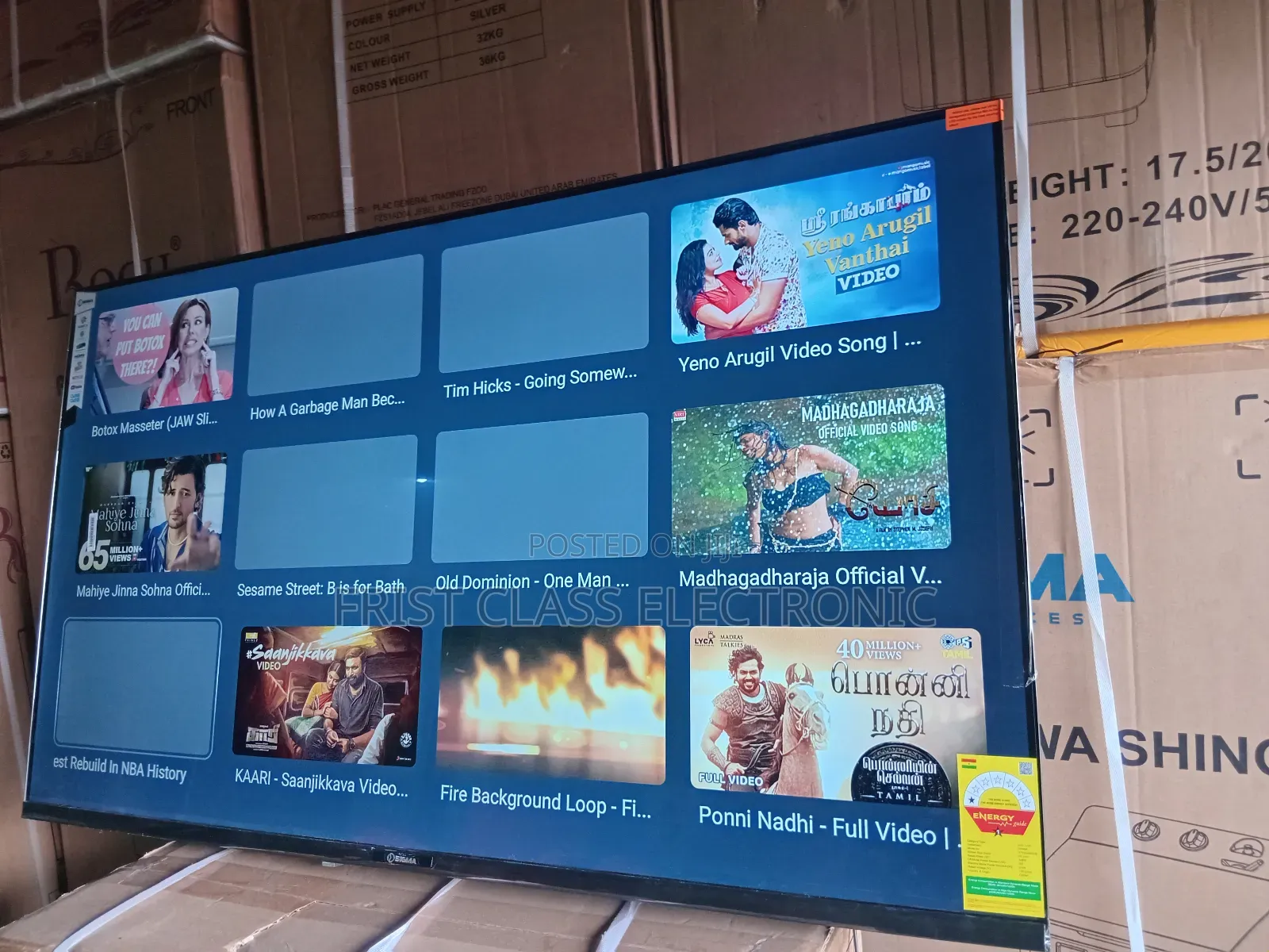 “Sigma 55′′ Smart Tv – The Smart Way to Step Up Your Screen”