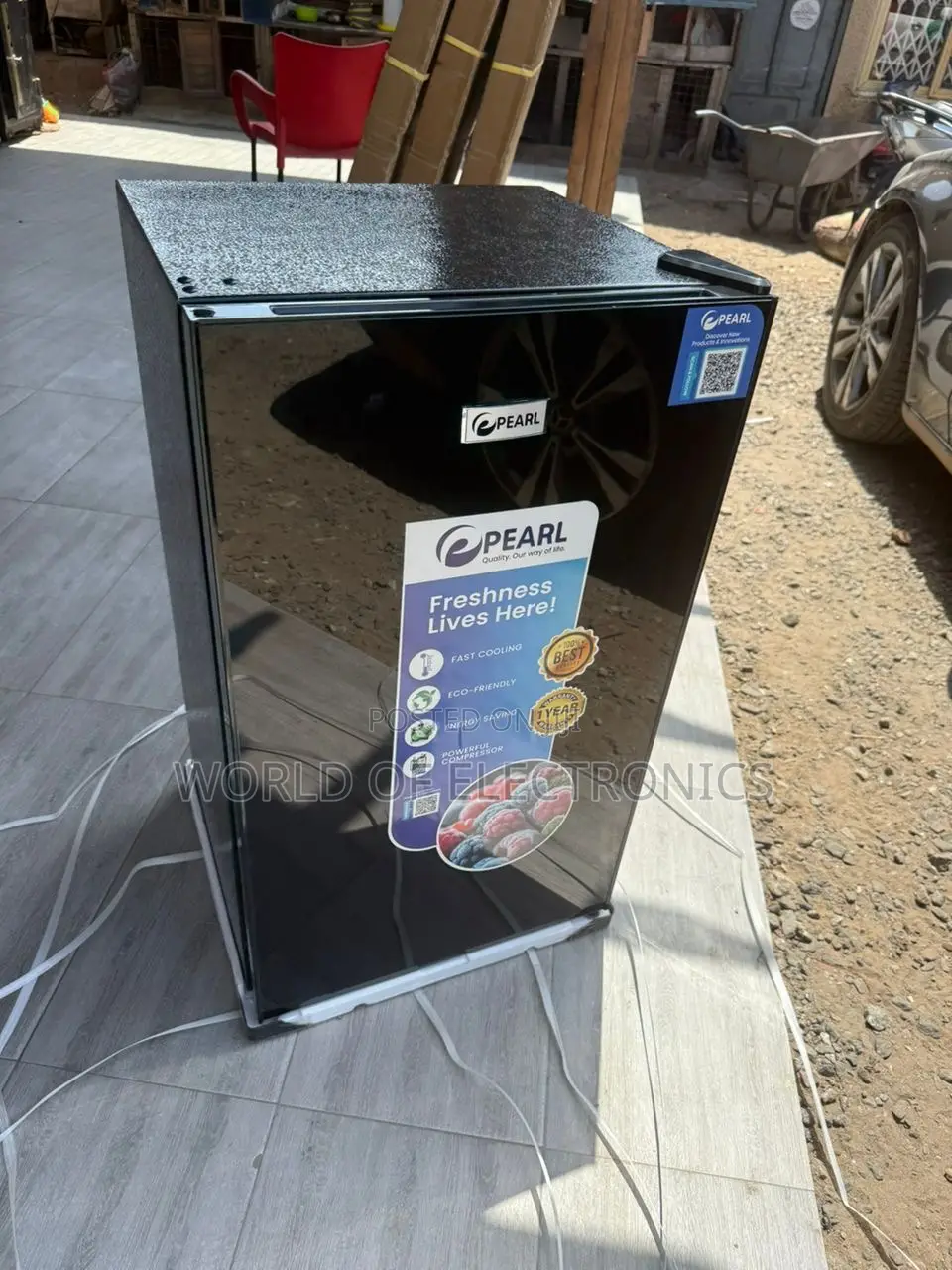 Befitting, Pearl 91 ,Liters Table Top With Top -Freezer Fridge