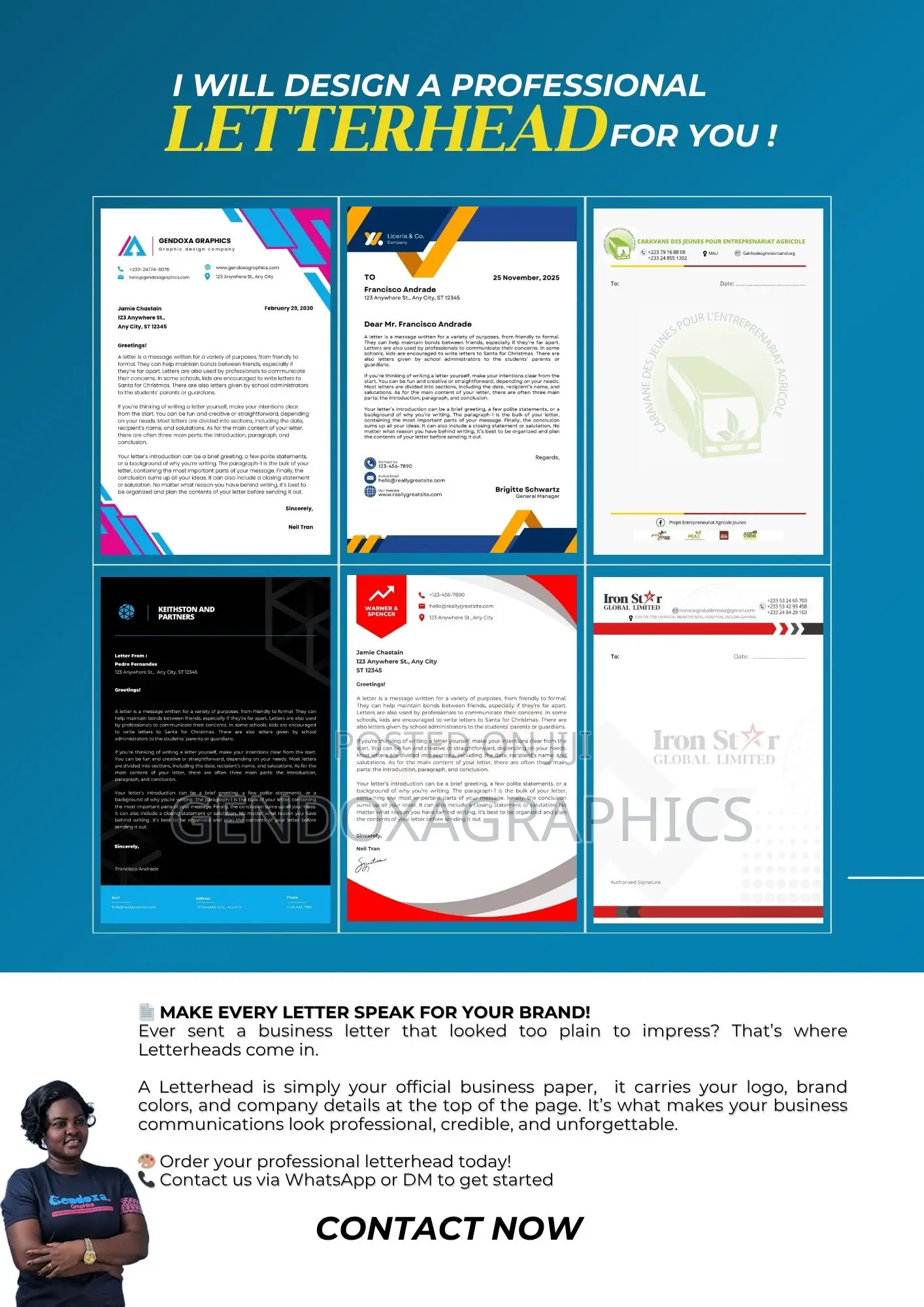 Company Letterhead Design